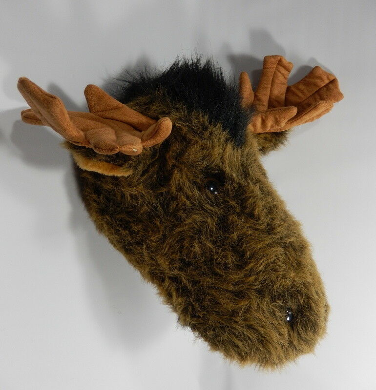 plush mounted animal heads