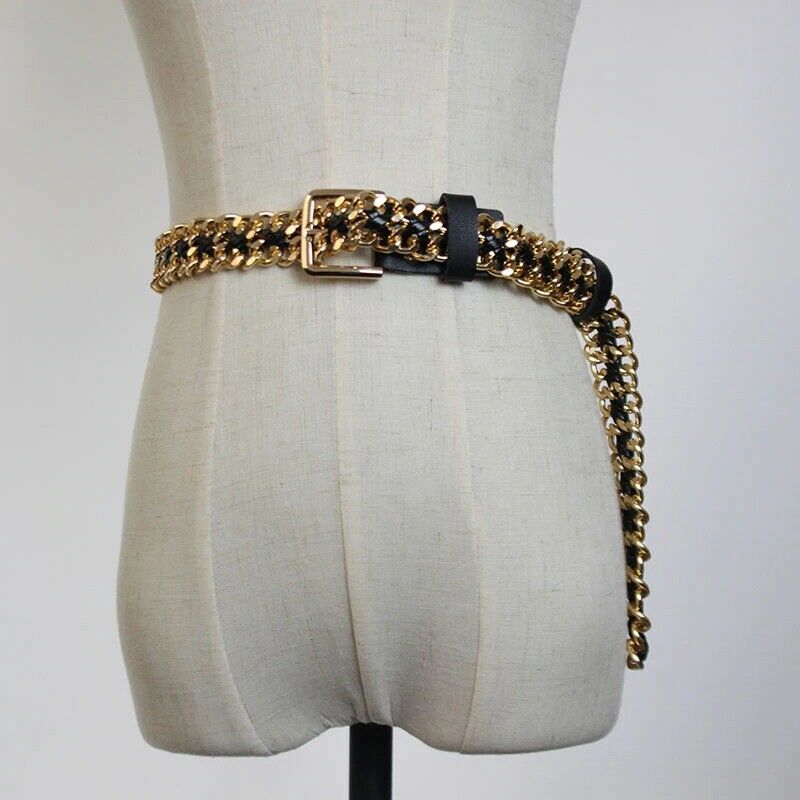 Trendy Waist and belt Chain in Gold /Silver Color for Women's - Belts