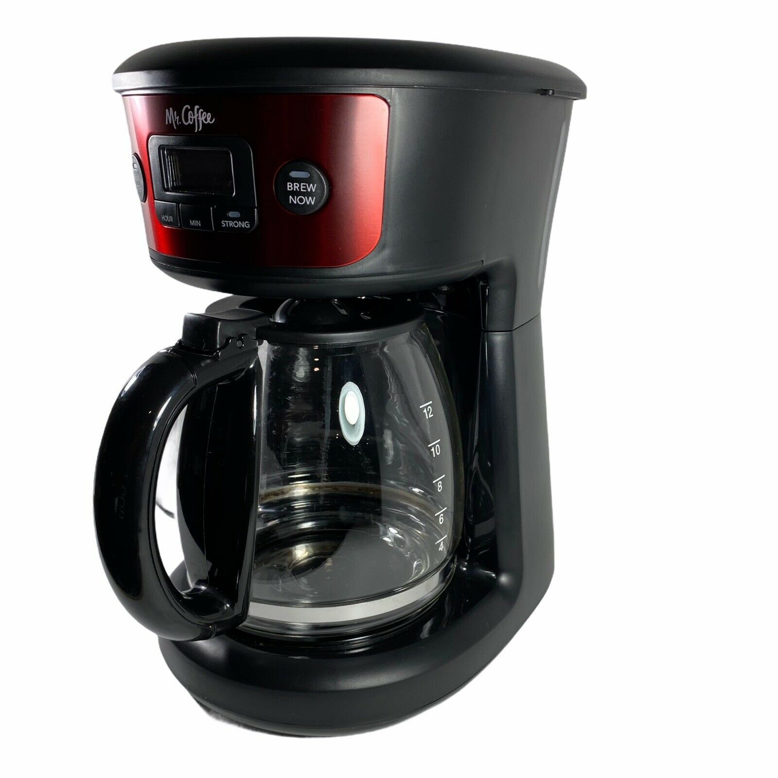 Mr. Coffee12-Cup Programmable Coffee Maker - Red (BVMC-MMX26) - Filter ...