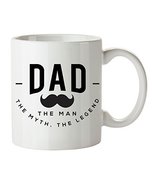 Dad Coffee Mug Fathers Day Gift Mugs Man Myth Legend Cup Funny Cool Cups... - $14.80