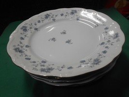 JOHANN HAVILAND ..&quot; BLUE GARLAND&quot; -Set of 5 DINNER Plates.. - $29.29