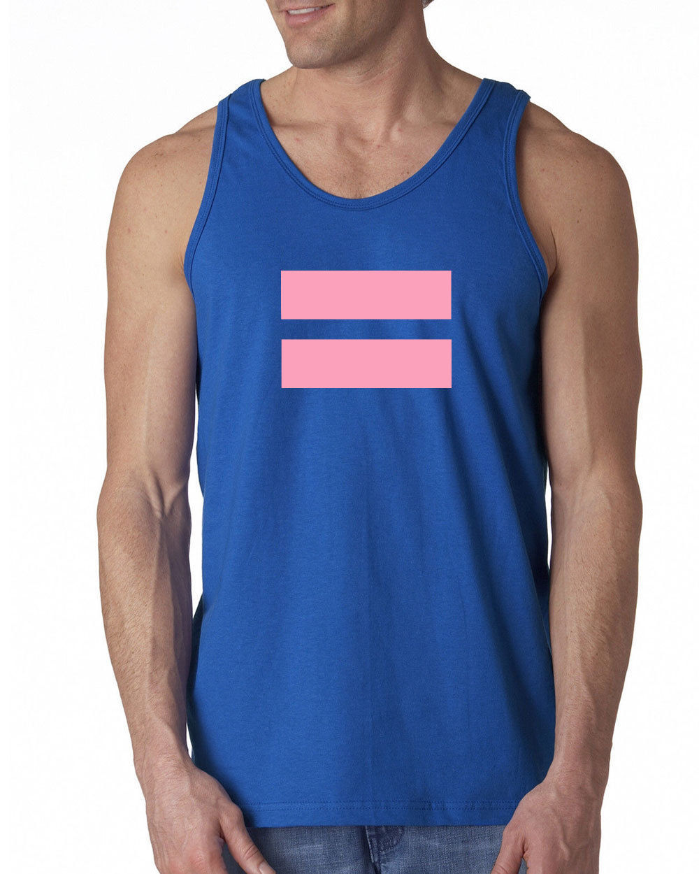 078 Pink Equality mens T-shirt gay lesbian rights world peace retro vintage