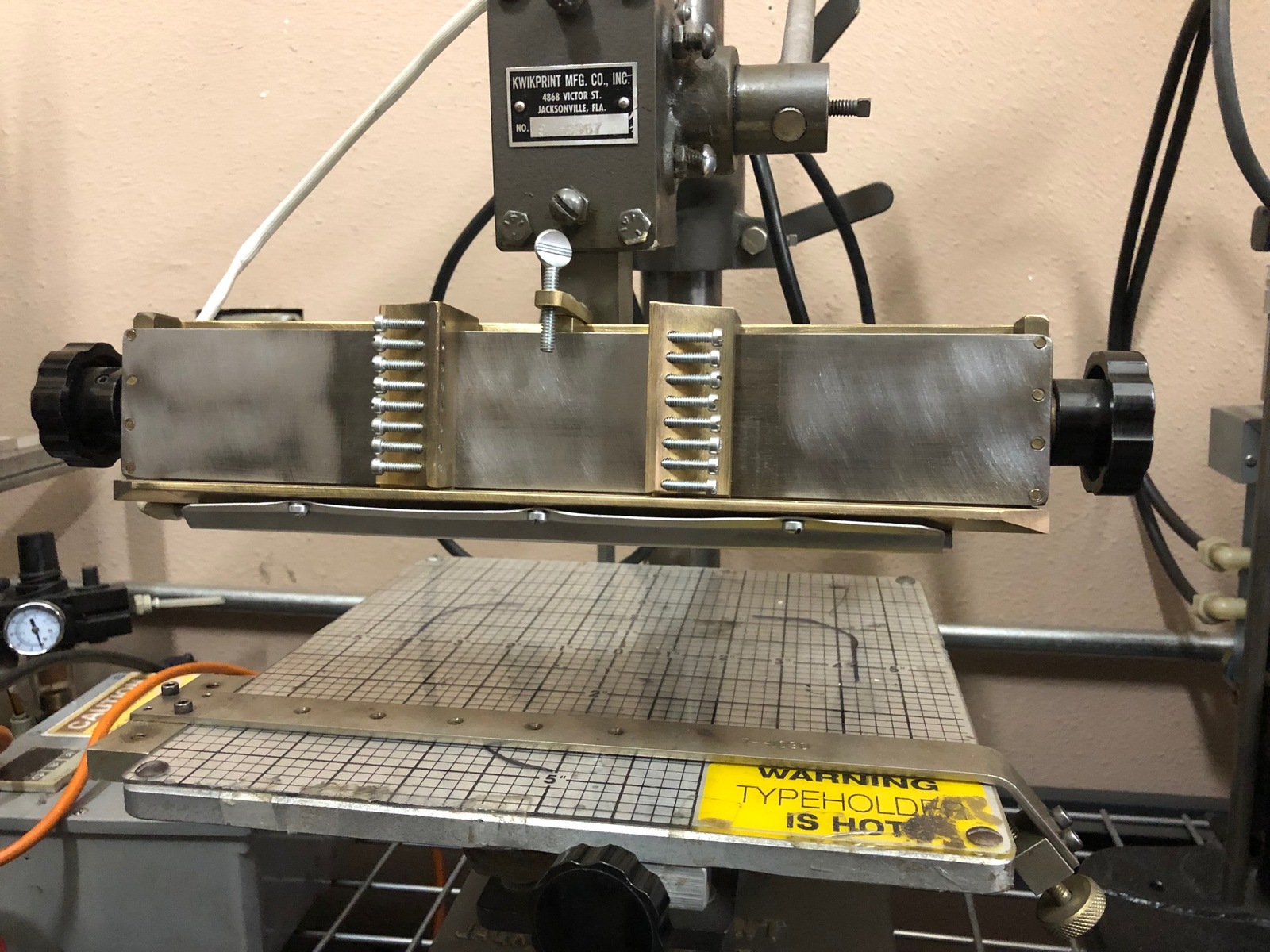 Kwikprint 86 Hot Foil Embossing Stamping Machine Kwik Print Printing