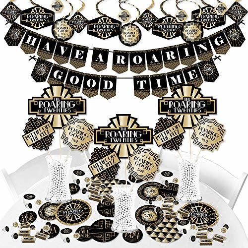 Roaring 20 s 1920s  Art Deco Jazz Party  Decoration  Kit  