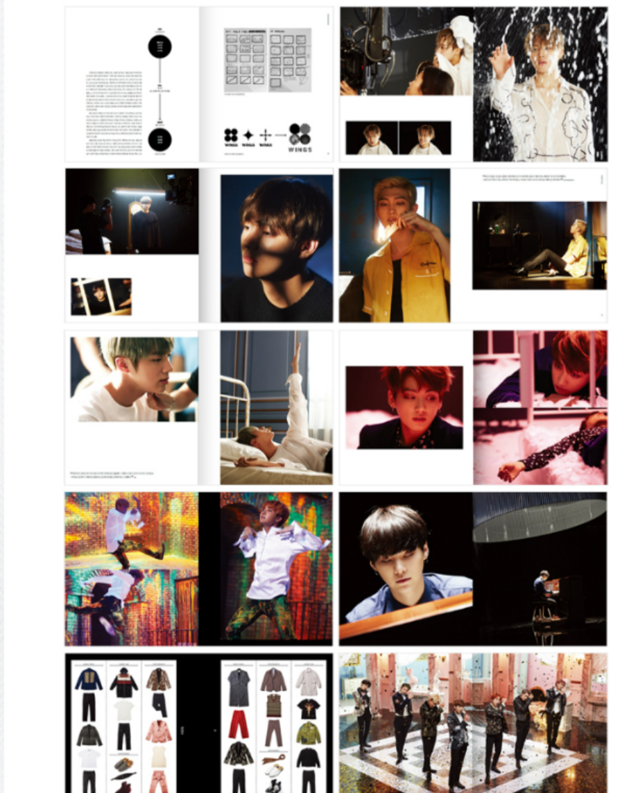 Wings версии. Wings BTS версии. Wings BTS фотобук. Wings BTS наполнение. Карты BTS из альбома Wings.
