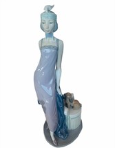 Lladro Nao Daisa Spain porcelain statue sculpture Society Roaring 20s art deco - $490.05