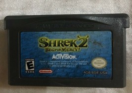 Shrek 2: Beg for Mercy!Nintendo Game Boy Advance-TESTED-RARE VINTAGE-SHI... - $11.64