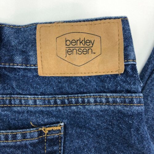 Berkley Jensen Jeans Mens 44X30 Blue Straight Leg Regular Fit Cotton ...