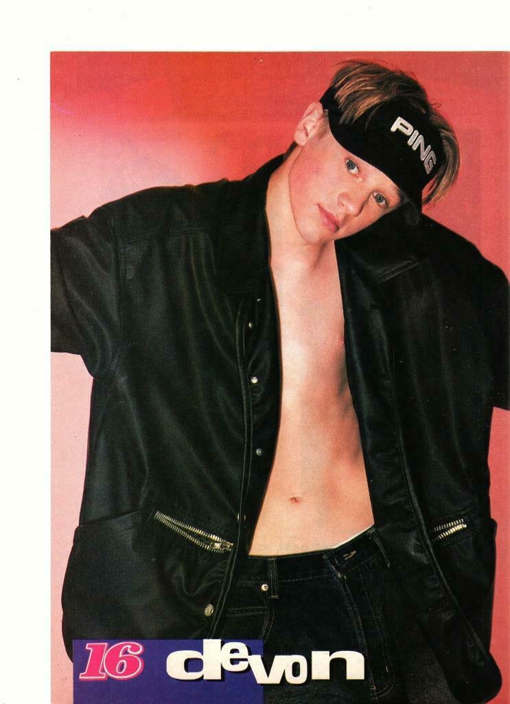 Devon Sawa Teen Magazine Pinup Clippings Now And Then Casper 90s Shirtless Rare Clippings