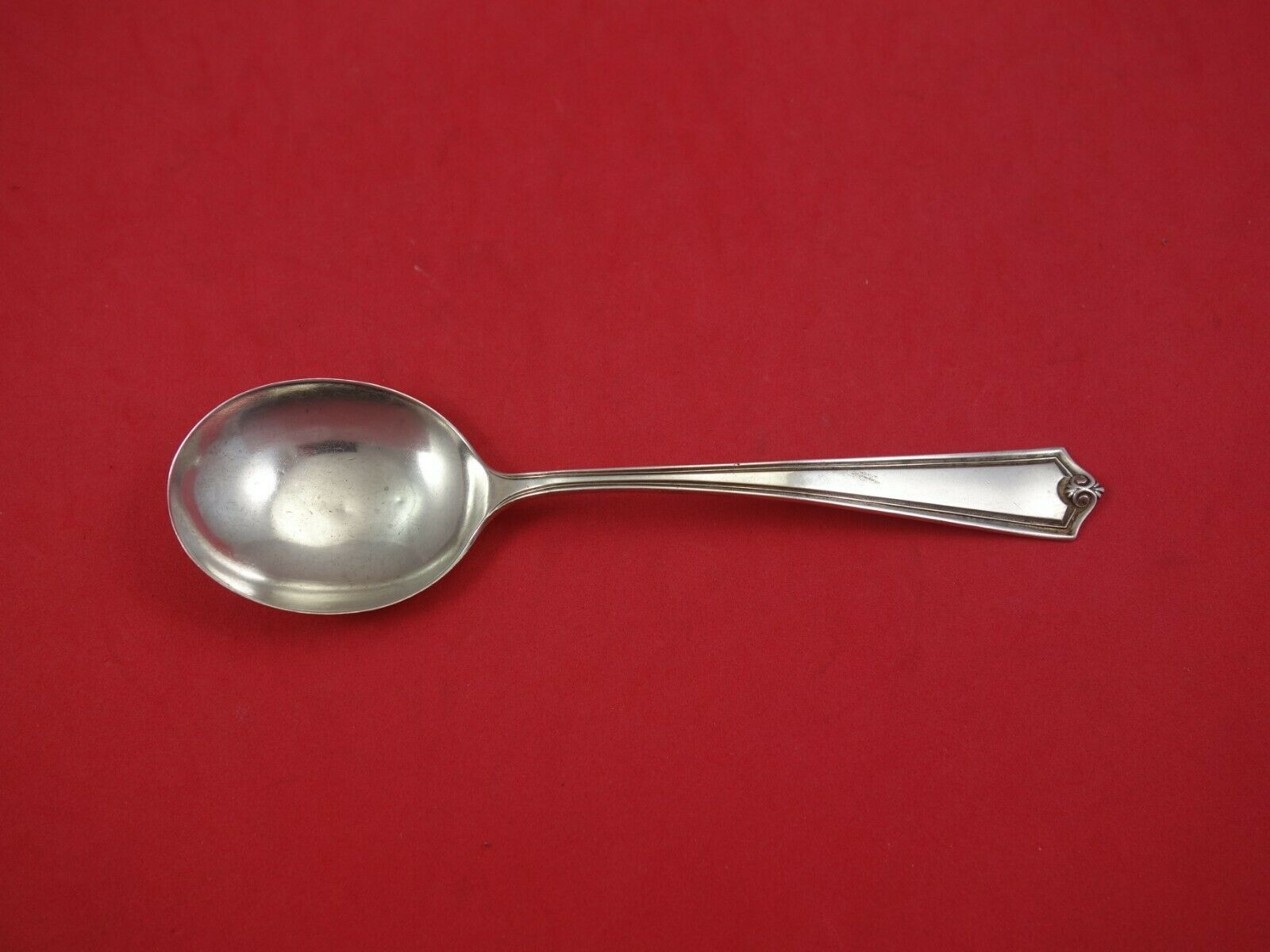 Potomac by SSMCSaart Sterling Silver Gumbo Soup Spoon 7" Flatware