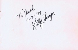 Jess Marlow & Kelly Lange Dual Signed Vintage Album Page RR LOA image 2
