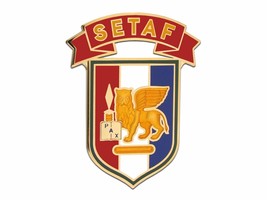 Army Setaf Europe Task Force Combat Service Identification Id Military Badge - $31.58