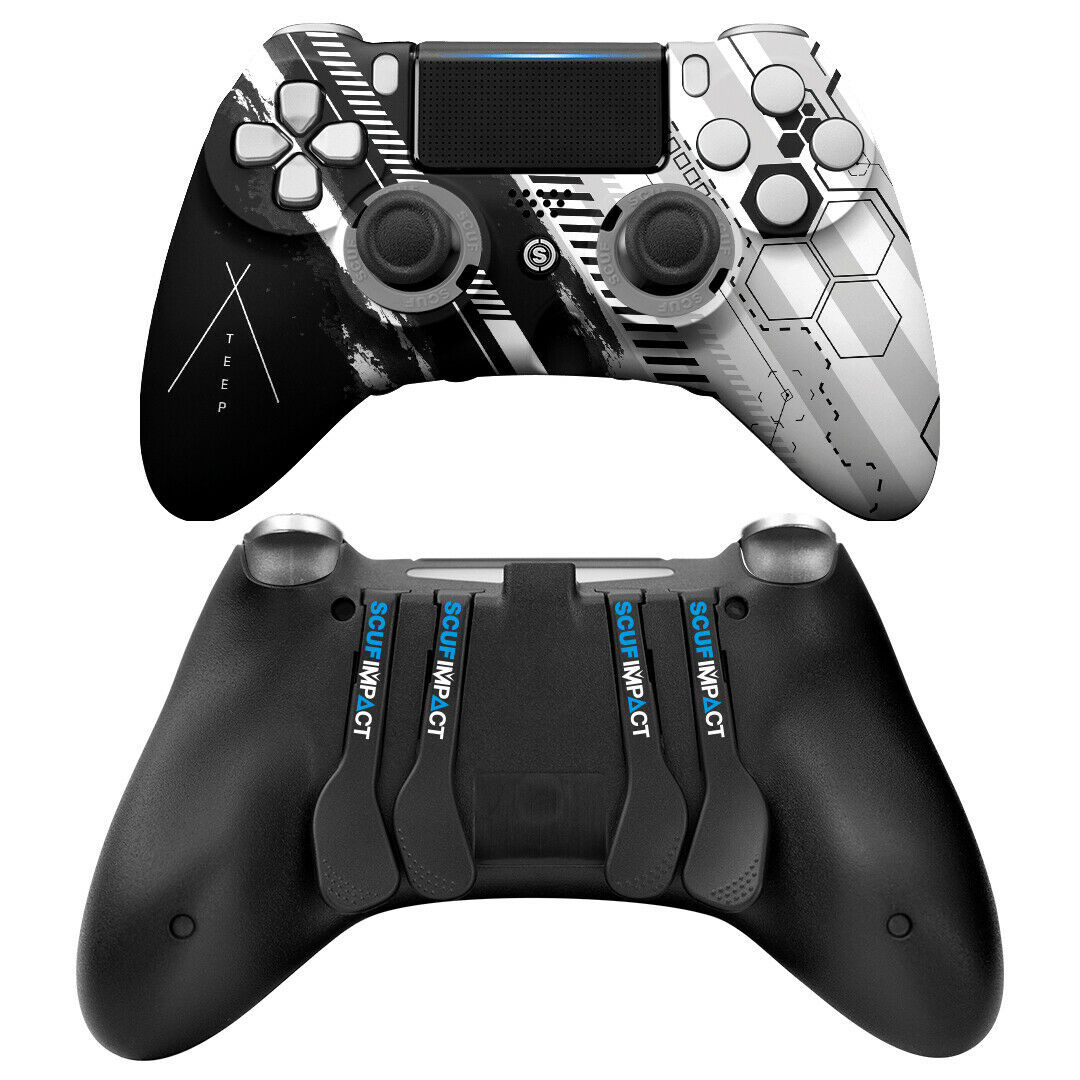 Scuf Impact TeePee Black White Hex CUSTOM Call Of Duty Warzone