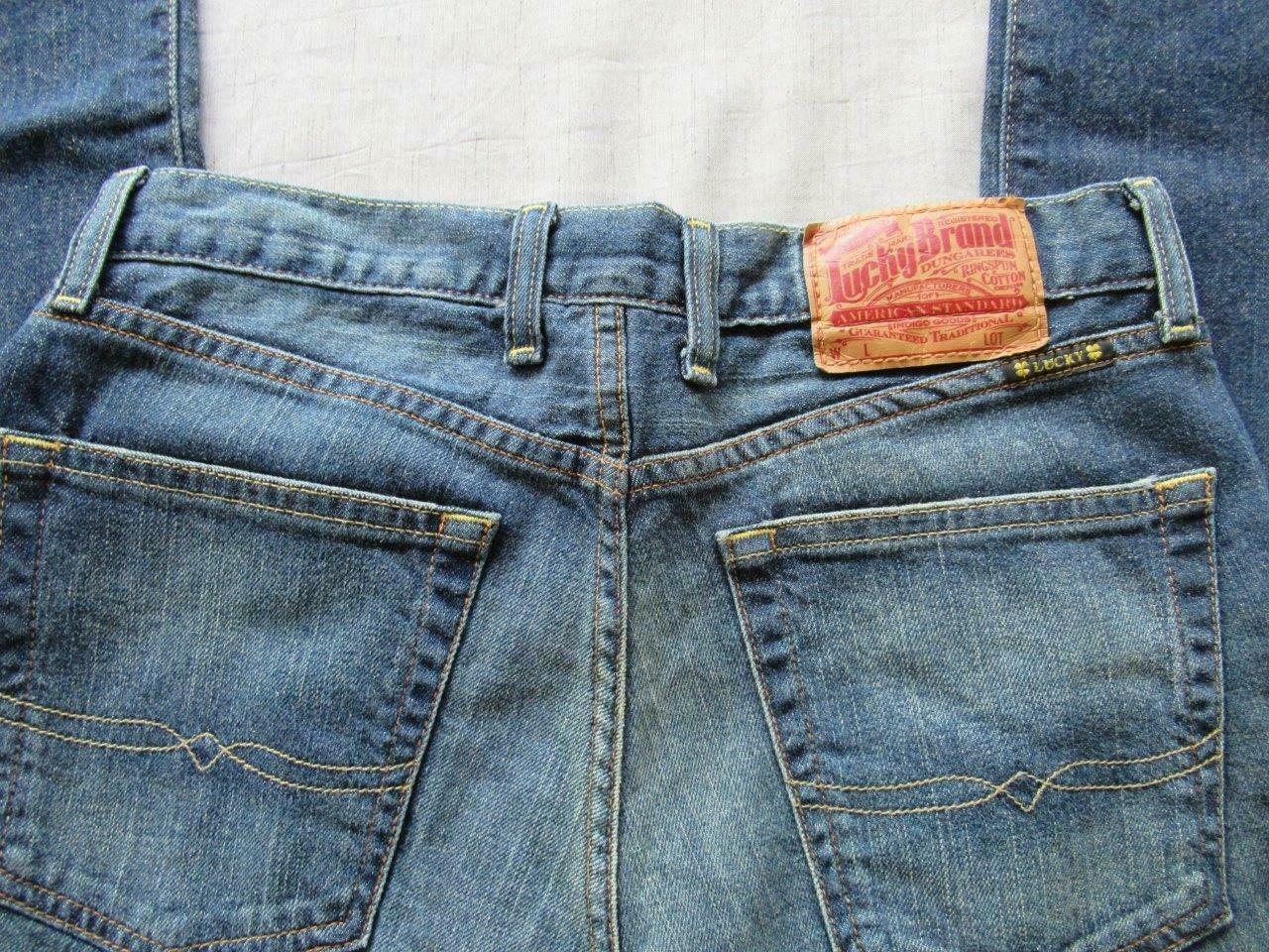 Lucky Brand jeans Gene Montesano straight leg 28x34 medium wash NEW - Jeans