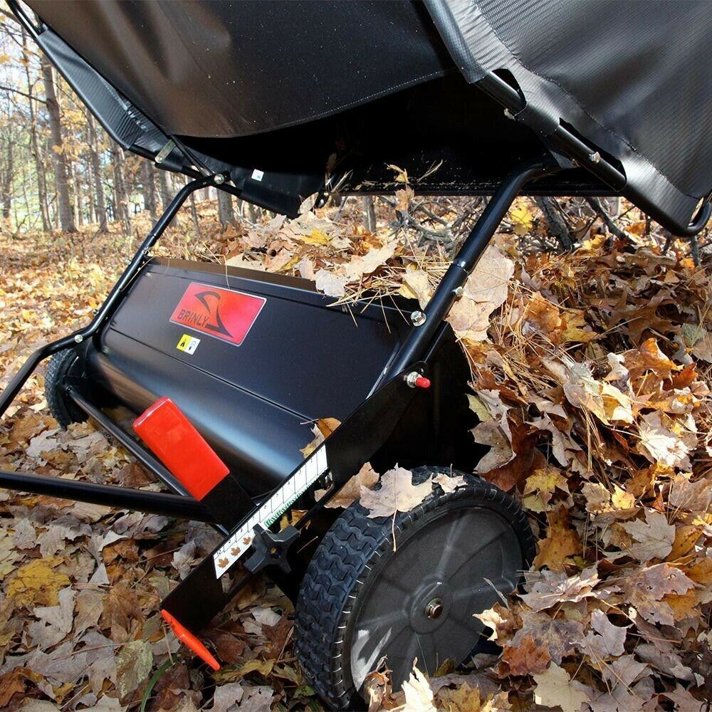 BrinlyHardy Lawn Sweeper Attachment 42 in. 20 cu. ft. TowBehind