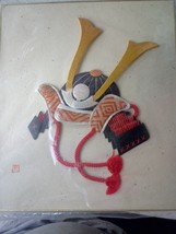 Japanese Fabric Art. Samurai Head Gear. - $30.00