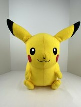 Toy Factory Pokemon Pikachu  14" Tall Plush Stuffed Animal Doll Large Excellent - $19.79