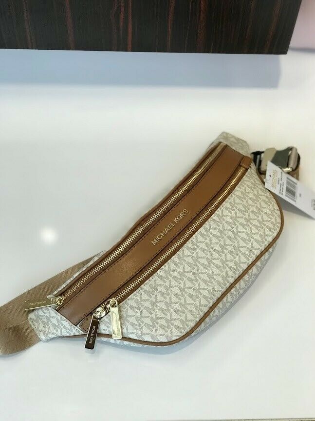 mk turnlock chain fanny pack