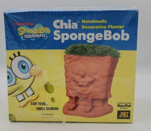 Spongebob-Chia Pet 2012 Nickelodeon SpongeBob Chia Pet Decorative ...