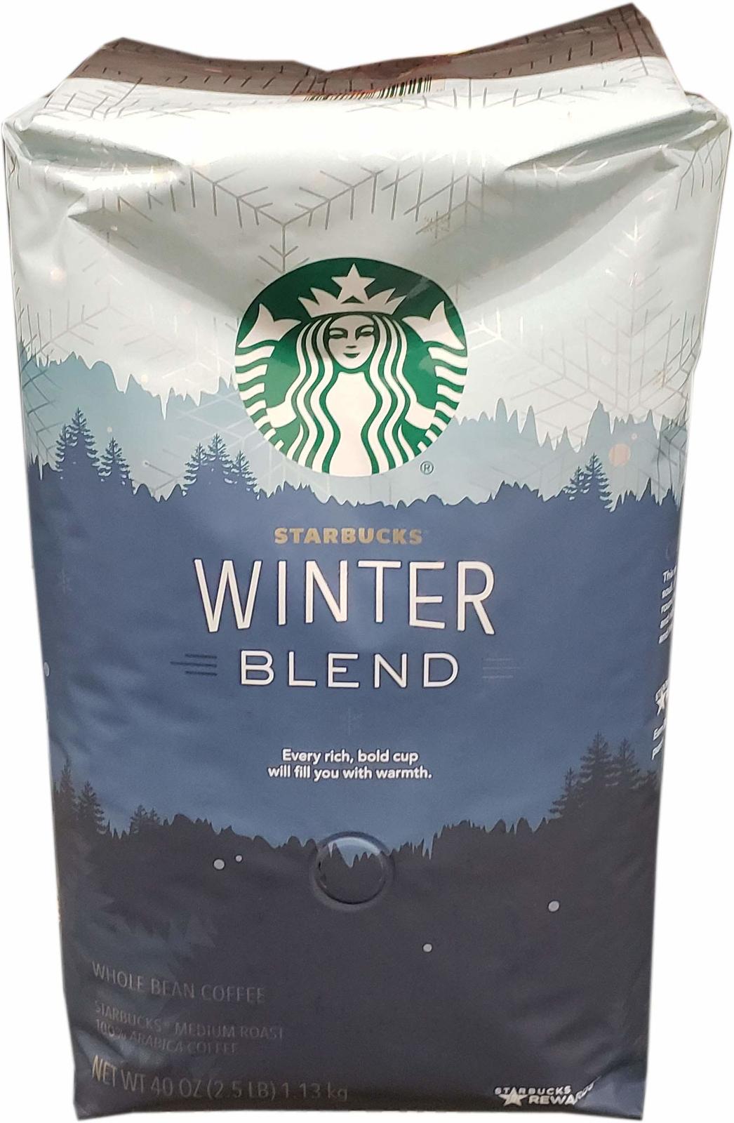 Starbucks Winter Blend Whole Bean Coffee, 40 Ounce Starbucks