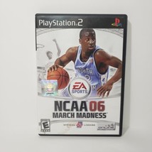 NCAA March Madness 06 (PS2, PlayStation 2) Complete with Manual Video Game CIB - $7.91