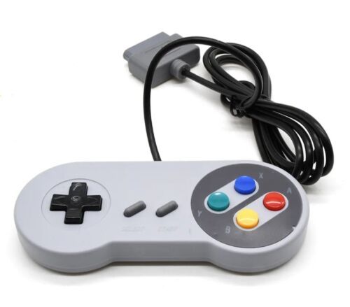 New Super Nintendo 3rd Party SNES System Console Replacement Controller ...