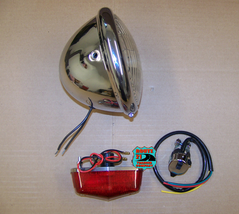Mini bike light kit 4 Speedway, Rupp, Attex, MTD, Wards, Fox, Alsport