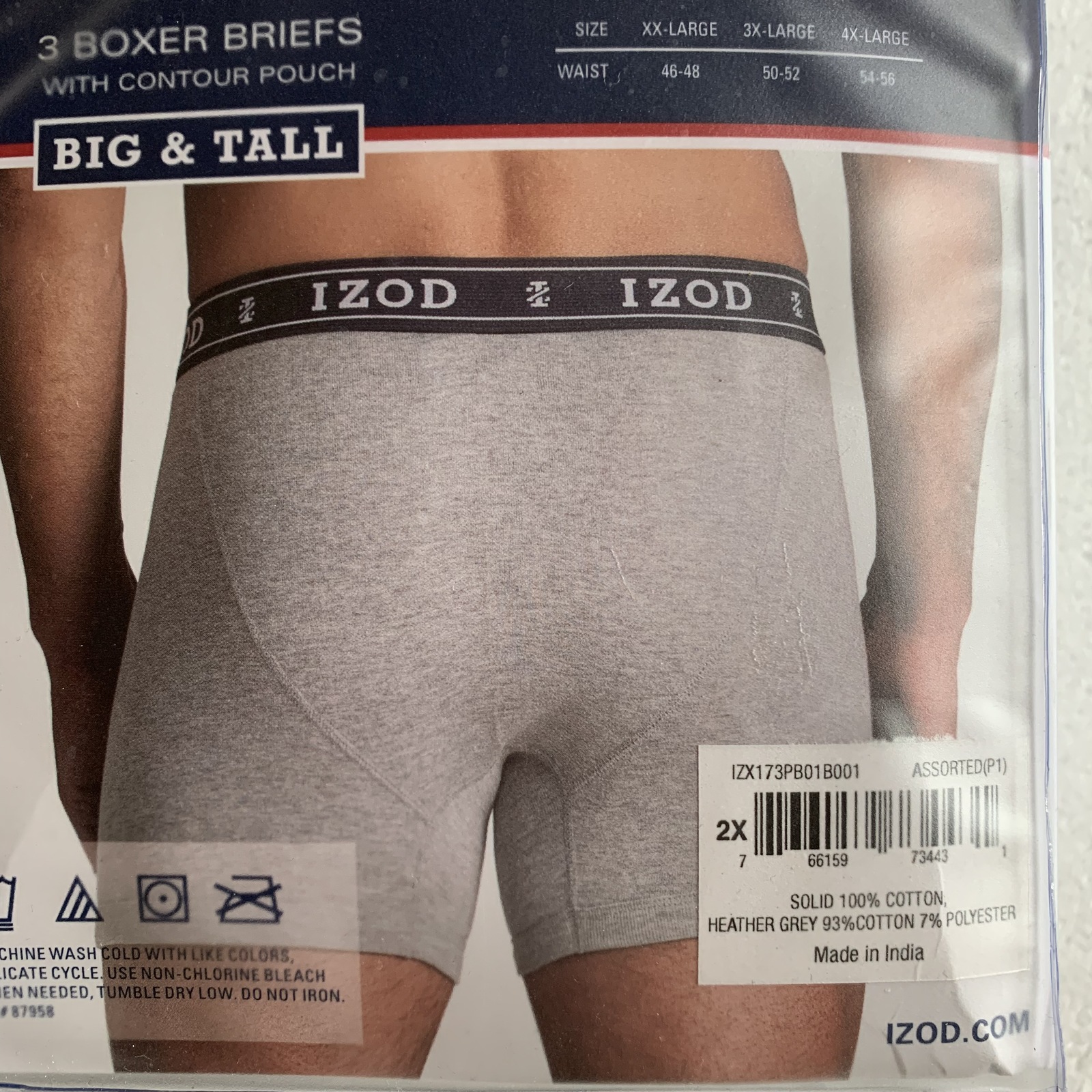 stafford big and tall boxer briefs