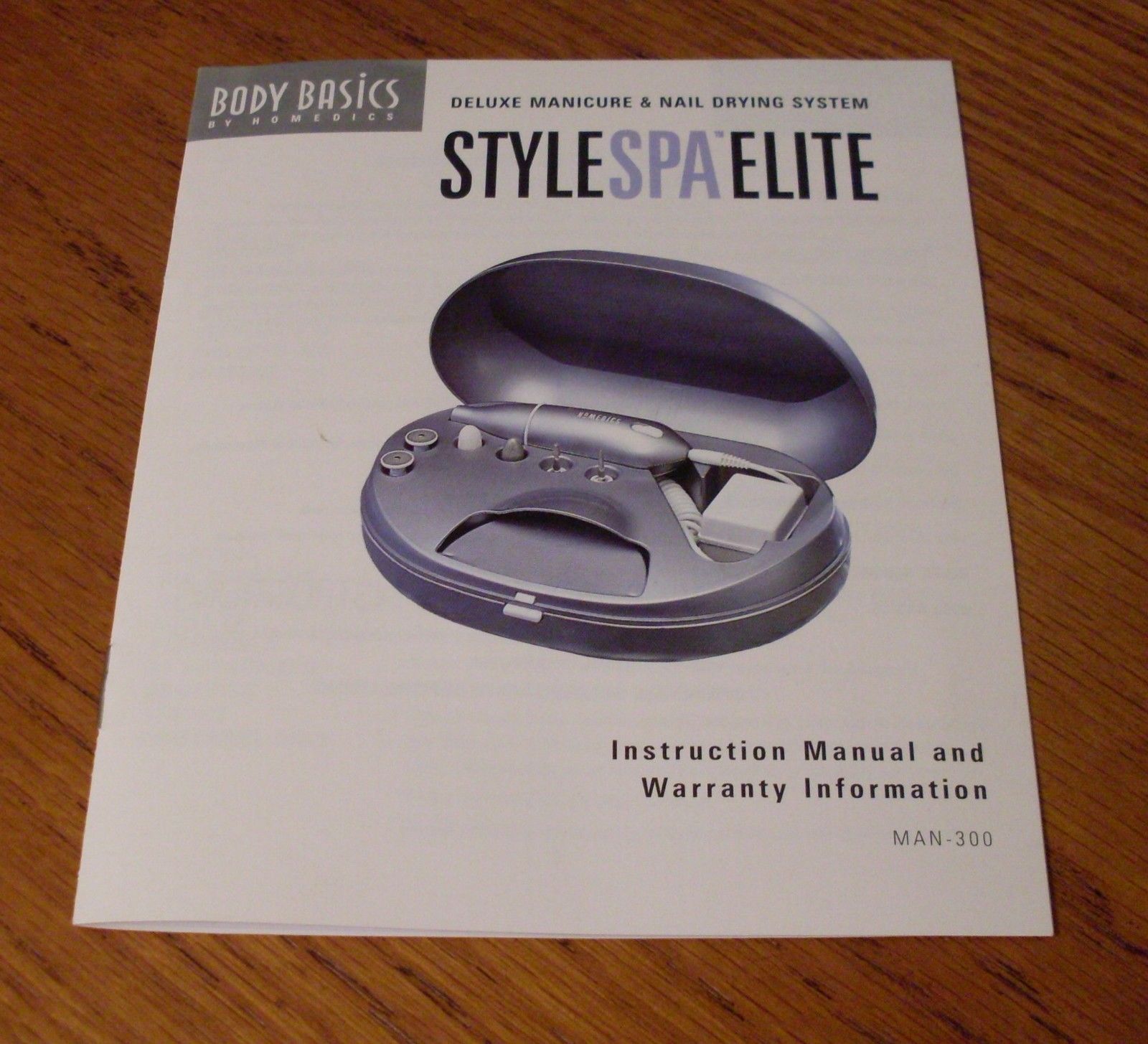 Homedics Style Spa Elite Deluxe Manicure & Pedicure System With Nail