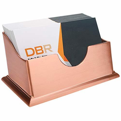 Business Card Holders for Desk Rose Gold Card Holder Hand ...