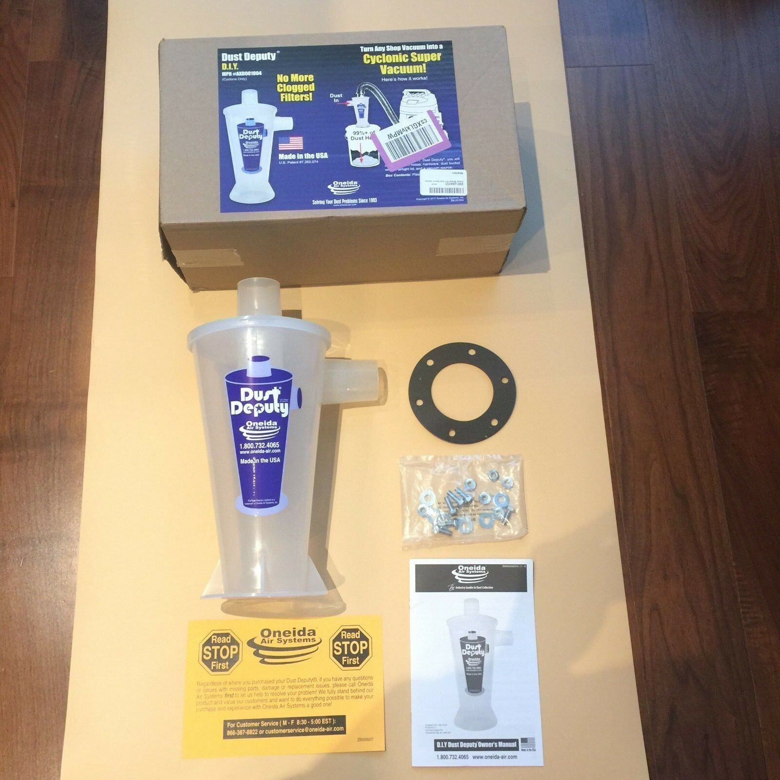 Dust Deputy DIY Anti Static Cyclone Separator Vacuum Waste Heavy Duty