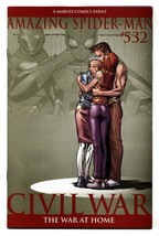 AMAZING SPIDER-MAN #532 2nd print comic book-Civil War avengers movie MCU - $27.74