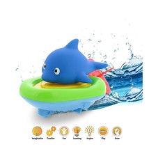Boat Racer Buddy, Fun Educational Bath Toy Finger Puppet Pull And Go Water Racin - $33.99