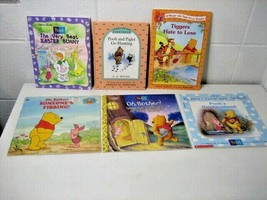 DISNEYS Winnie the pooh, childrens books lot of 6 each - $9.97