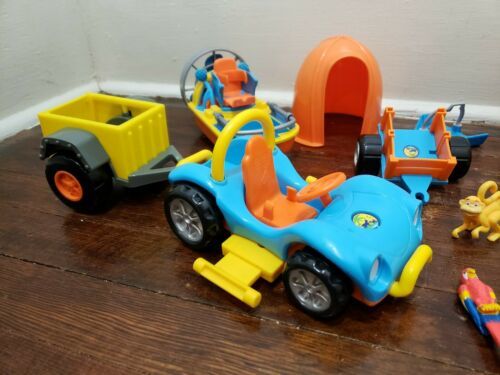 Fisher Price Go Diego Go! Rescue Vehicles Rescue Jeep Lot Animals ...