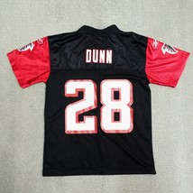 Reebok NFL Football Jersey Boy Small 8  Black Red Atlanta Falcons# 28 Dunn - $21.15