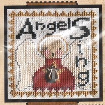 Hinzeit Cross Stitch Chart &amp; Charm Wold Play Angels Sing - $9.89