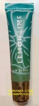 Bath and Body Works LEMON LIME Flavored Lip Gloss Balm Sealed New - $8.50