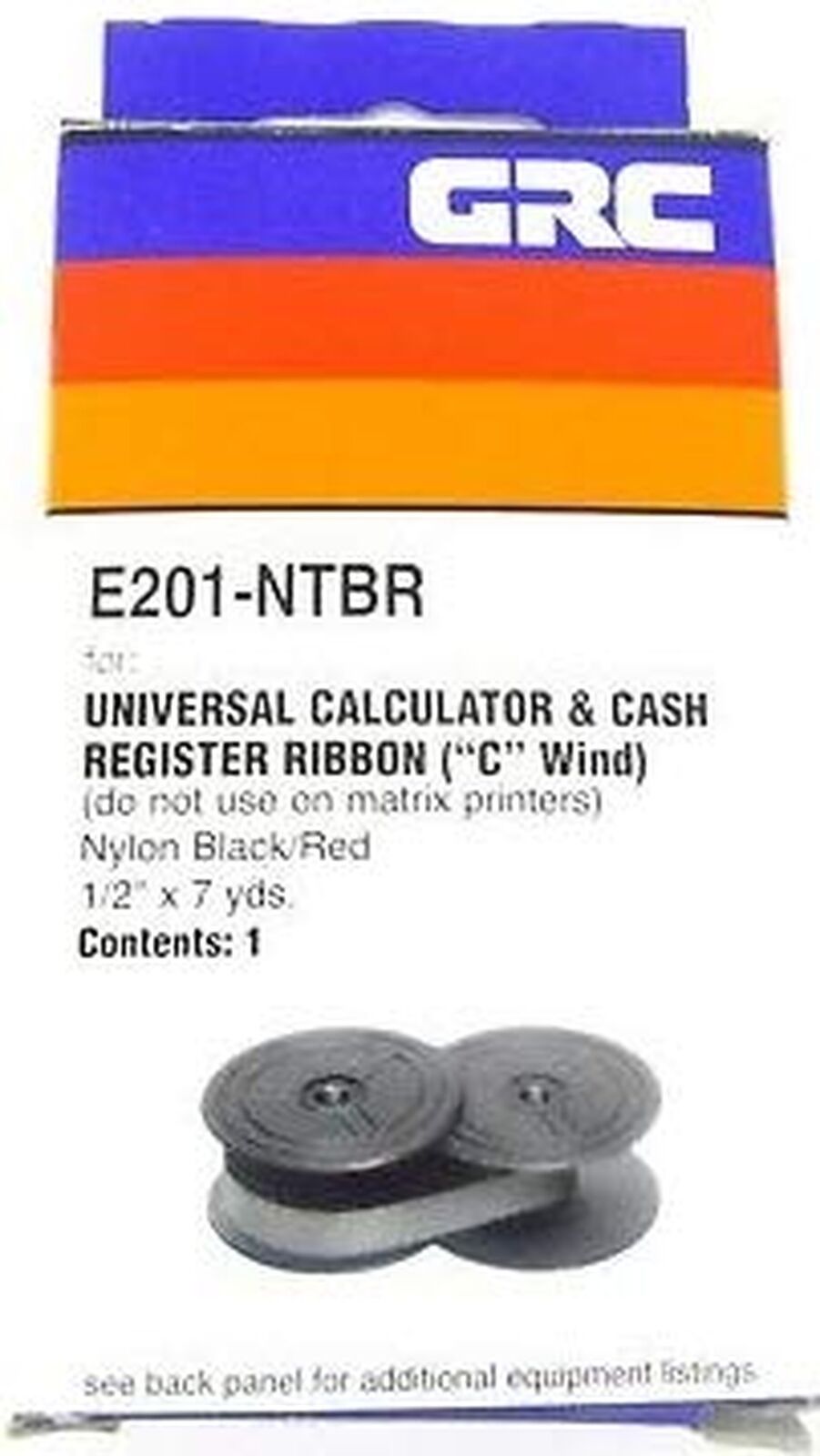 General Ribbon GRC  Universal Ribbon E201 NTBR Bundle of 3 