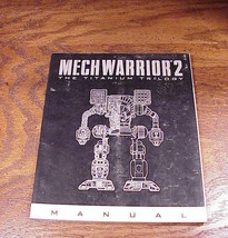 Mech Warrior 2, The Titanium Trilogy Game Manual for PC - $5.50