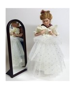 Danbury Mint Norman Rockwell Prom Dress 17 Doll with Dress &amp; Mirror - $79.99