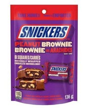Mars Snickers Peanut Brownie - 8 Individually Wrapped Squares/ 136 gram ... - $60.00