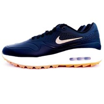 New Nike Air Max 1 Womens Golf Shoe Sneakers Black Bronze Size 8.5 AQ0865-002 - $124.99