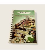 Sadie Le Sueur&#39;s Recipes and Party Plans Cookbook Spiral Bound 1955 Four... - $14.95