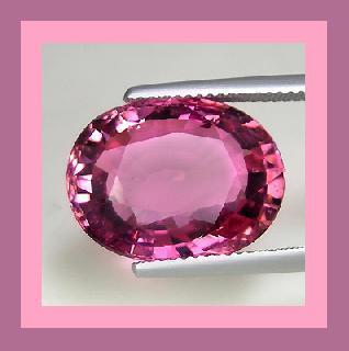 Primary image for 0.55ct Natural PINK TOURMALINE Oval Faceted Loose Gemstone 