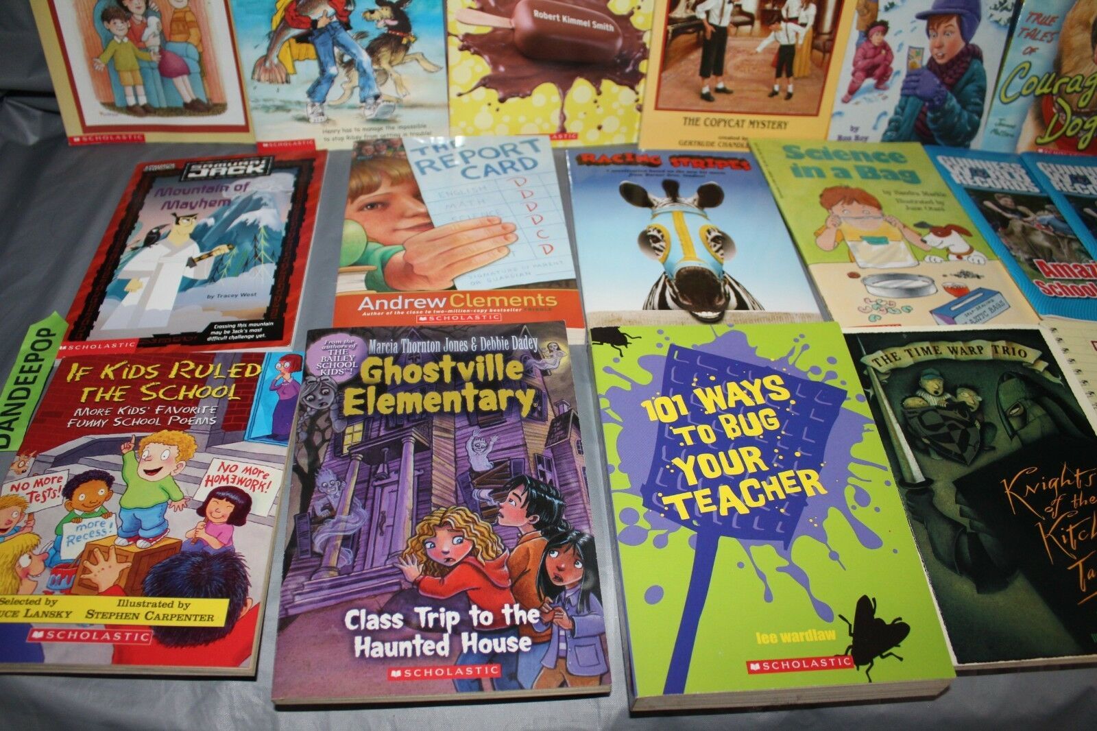 Lot Of 19 Assorted Scholastic Kids Reading Books - Children & YA Fiction