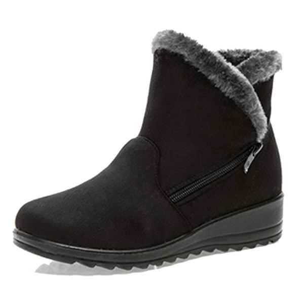 wide width short winter boots