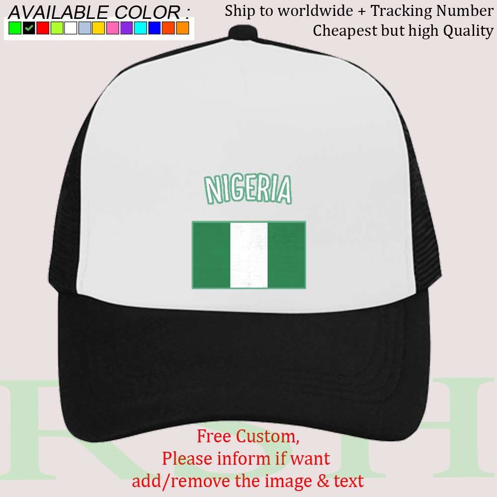 Nigeria 3 Emblem Symbol World Cup Football New Hat Cap Adjustable Hats