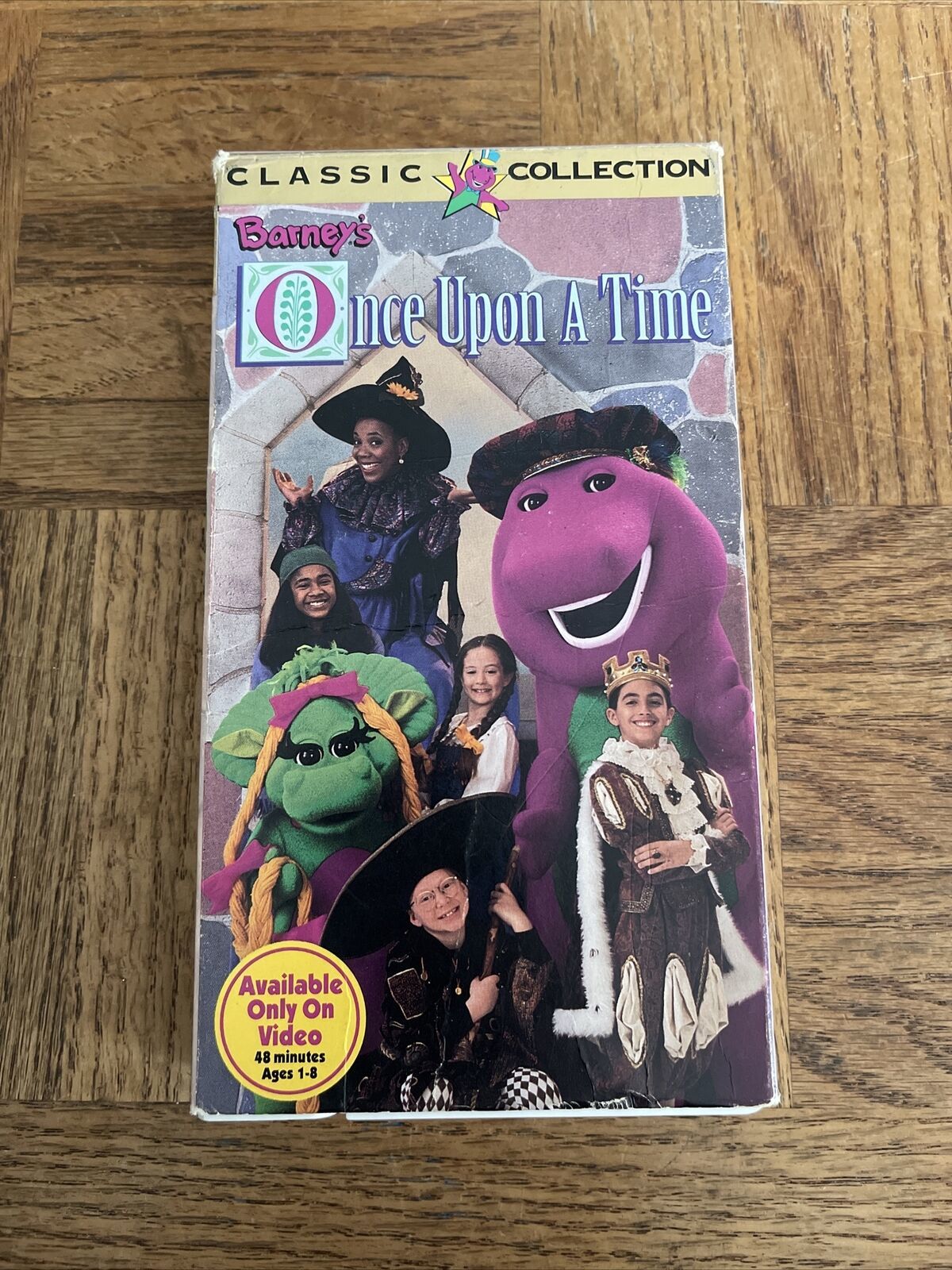 Barney Once Uptown A Time VHS