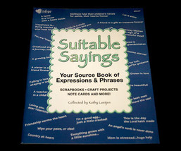 Suitable Sayings Resource Book for Expressions and Phrases - $10.99